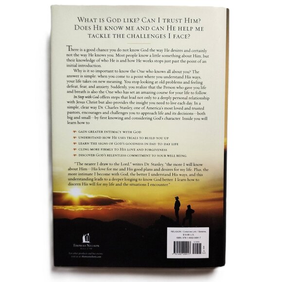 In Step with God: Understanding His Ways and Plans for Your Life by Stanley NEW - Picture 7 of 7